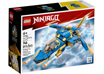 Odrzutowiec ponaddźwiękowy Jay’a EVO LEGO Ninjago 71784 
