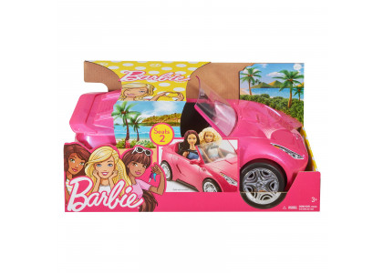 Różowy kabriolet Barbie DVX59 