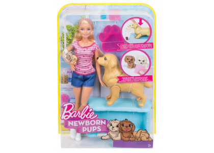 Narodziny piesków zestaw Barbie FBN17 