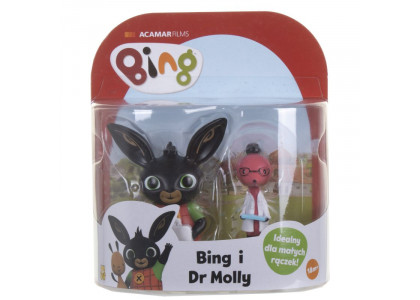 Zestaw z 2 figurkami: Bing i Doktor Molly Bing 3599 