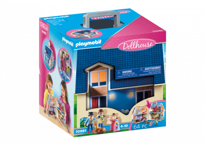 Przenośny domek dla lalek Dollhouse 70985 