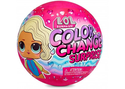 L.O.L. Surprise Color Change - Laleczka zmieniająca kolor L.O.L 576341 