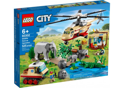 Na ratunek dzikim zwierzętom LEGO City 60302 
