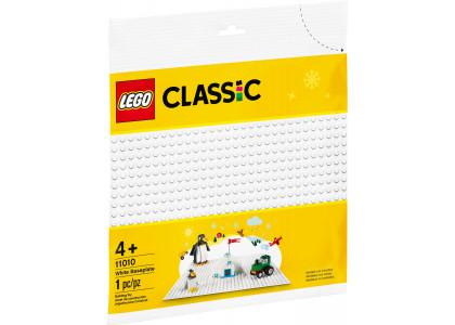 Biała płytka konstrukcyjna LEGO Classic 11010 