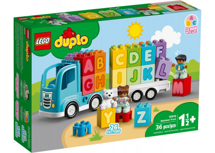 Ciężarówka z alfabetem LEGO Duplo 10915 