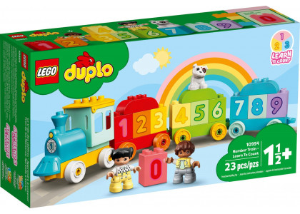 Pociąg z cyferkami — nauka liczenia LEGO Duplo 10954 