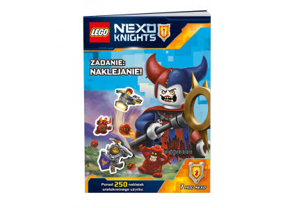 Zadanie naklejanie! LEGO Nexo Knights LAS801 