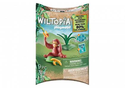 Wiltopia - Mały orangutan Playmobil 71074 