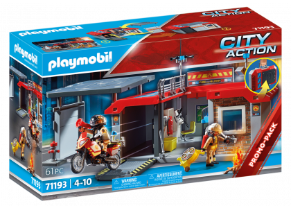Remiza strażacka Playmobil 71193 