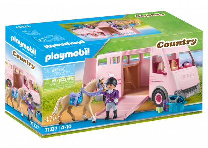Transporter koni Playmobil 71237 