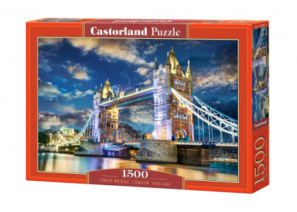 Tower Bridge Londyn 1500 elementów Puzzle Castorland 151967 