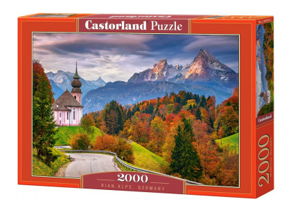 Jesień w Alpach Bawarskich, Niemcy 2000 elementów Puzzle Castorland 200795 