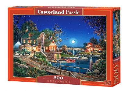 Jesienne wspomnienia 500 elementów Puzzle Castorland 53421 