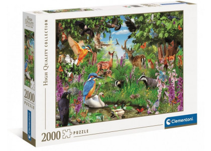 HQ Fantastyczny las 2000 elementów  Puzzle Clementoni 32566 