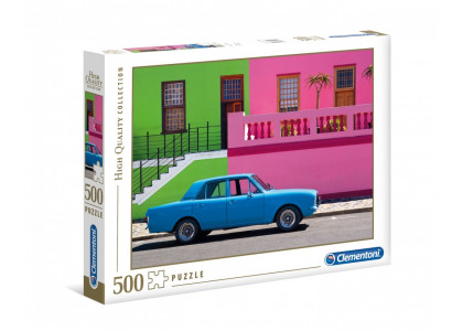 HQ The Blue Car 500 elementów Puzzle Clementoni 35076 