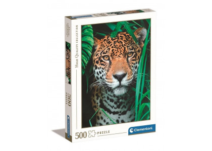 Jaguar W Dżungli 500 Elementów Puzzle Clementoni 35127 