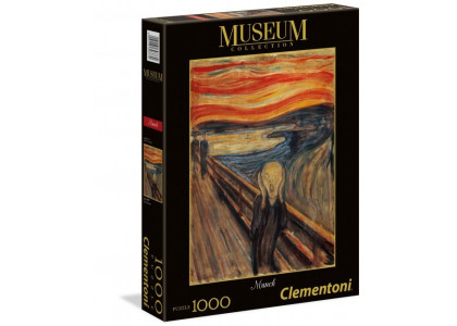 MUSEUM Munch: L'Urlo 1000 elementów Puzzle Clementoni 39377 