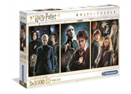 Harry Potter 3 x 1000 elementów Puzzle Clementoni 61884 