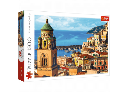 Amalfi, Włochy 1500 elementów Puzzle Trefl 26201 