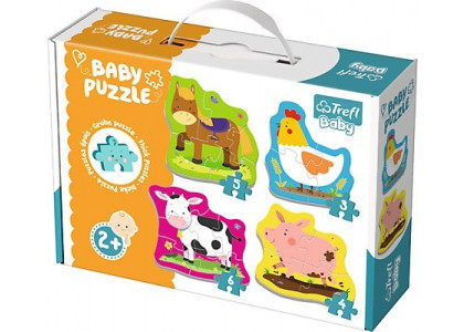 Baby Classic - Zwierzątka na wsi Puzzle Trefl 36070 