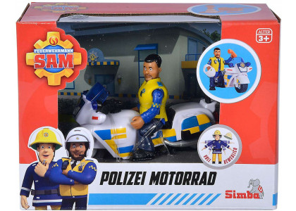 Motor policyjny z figurką Strażak Sam 109251092038 