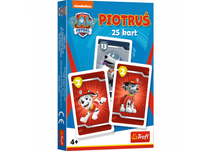 Karty Piotruś - Psi Patrol TREFL 08494 