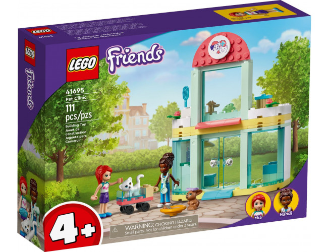 Klinika dla zwierzątek LEGO Friends 41695 