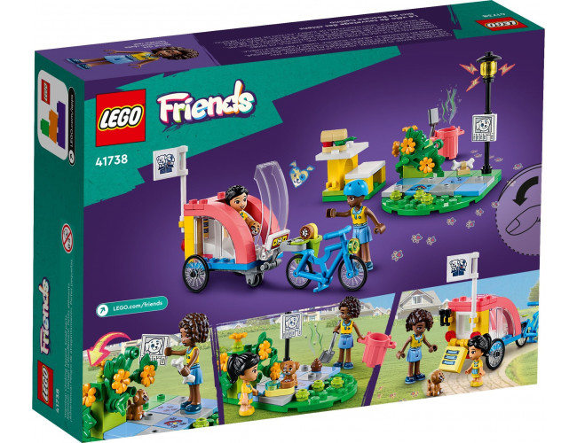 Rower do ratowania psów LEGO Friends 41738 