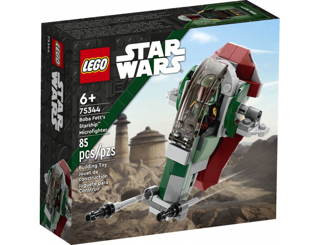 Mikromyśliwiec kosmiczny Boby Fetta LEGO Star Wars 75344 