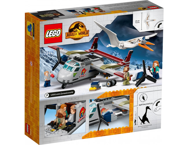 Kecalkoatl: zasadzka z samolotem LEGO Park Jurajski 76947 