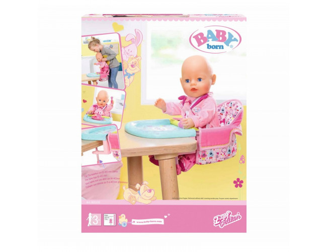 Krzesełko do karmienia przy stole Baby Born 825235 