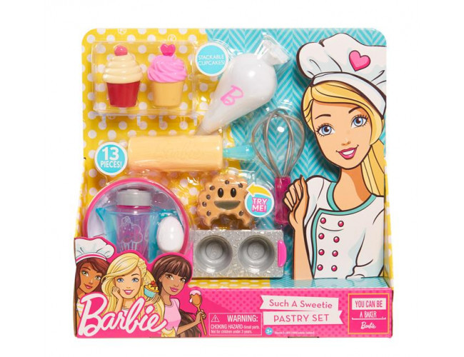 Barbie Cukiernia - zestaw kulinarny Barbie 61850 