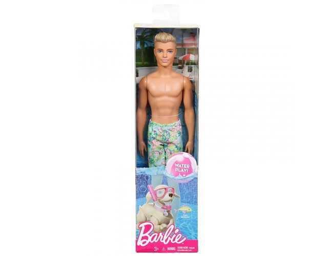 Plażowa lalka - Ken Barbie DWJ99 / DGT83 