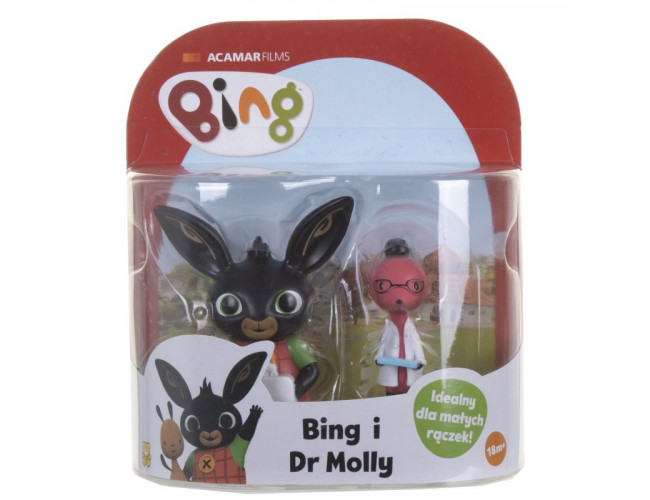 Zestaw z 2 figurkami: Bing i Doktor Molly Bing 3599 