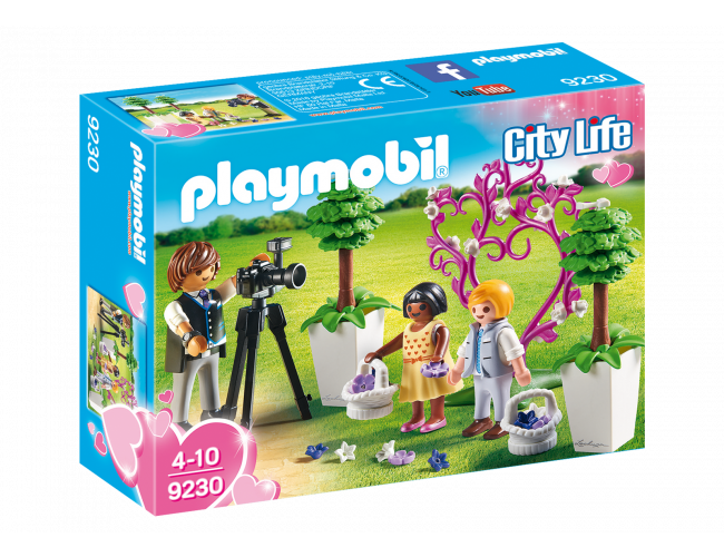 Fotograf i dzieci z kwiatkami City Life 9230 