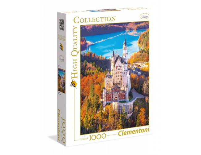 HQ Neuschwanstein 1000 elementów Puzzle Clementoni 39382 