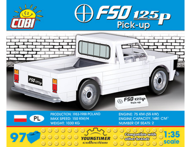 Fiat FSO 125p Pick-Up Cobi 24546 