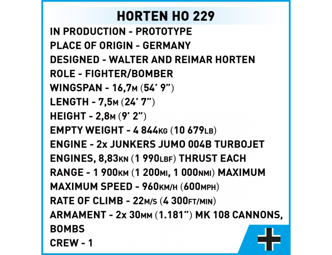 Horten Ho 229Cobi5757