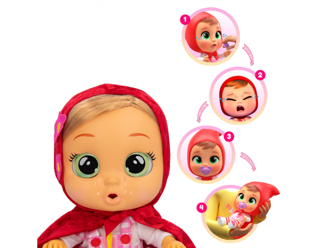 Scarlet (Czerwony Kapturek) Płacząca Lalka Cry Babies IMC081949 