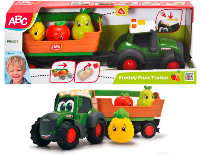 Owocowy traktor z przyczepą ABC 30 cmDickie4115010