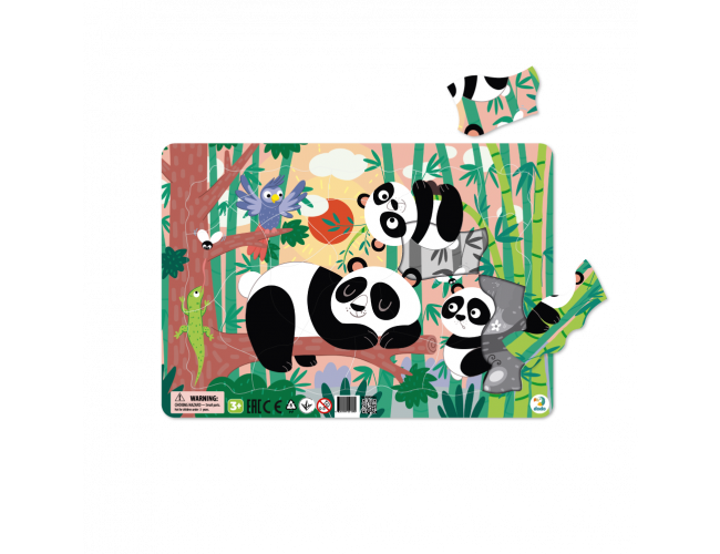 Puzzle ramkowe Pandy Dodo 300222 