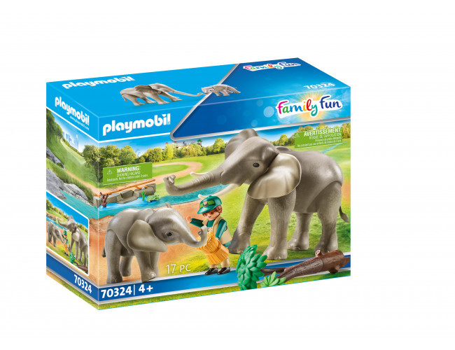 Słonie na wybiegu Family Fun 70324 