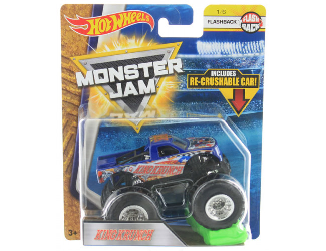 Monster Jam Superterenówka - King KrunchHot Wheels21572 / FLW89
