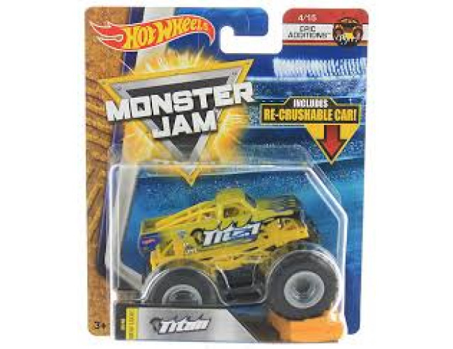 Monster Jam Superterenówka - Titan Hot Wheels 21572 / FLW96 