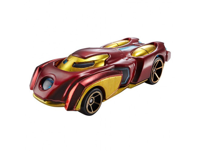 Samochodzik Marvel - Iron Man Hot Wheels BDM71 / BDM74 