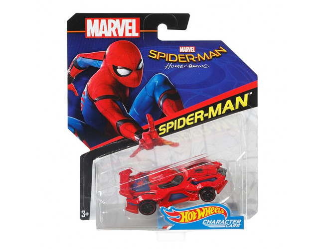 Samochodzik Marvel - Spider-Man Hot Wheels BDM71 / DXM09 