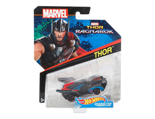 Samochodzik Marvel - Thor Hot Wheels BDM71 / DXV07 