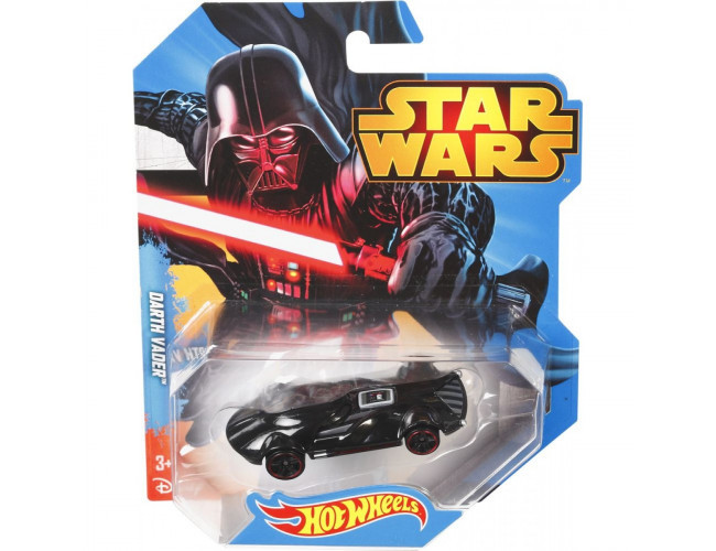 Autka bohaterów Star Wars - Darth Vader Hot Wheels CGW35 / CGW36 