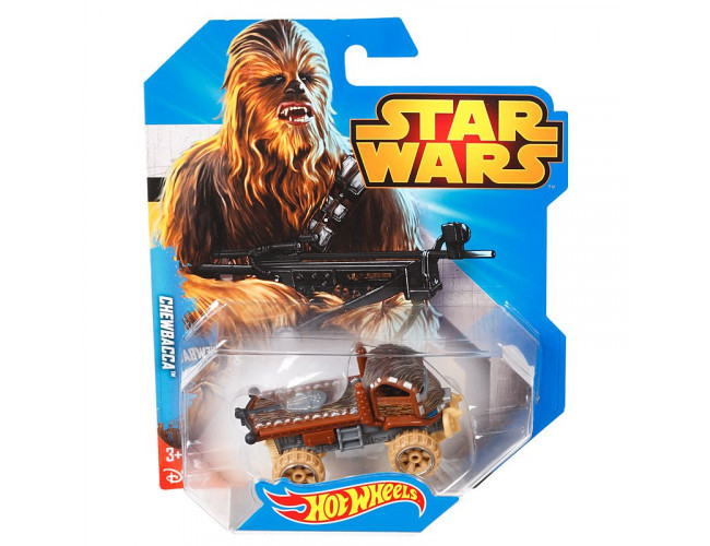 Autka bohaterów Star Wars - Chewbacca Hot Wheels CGW35 / CGW39 