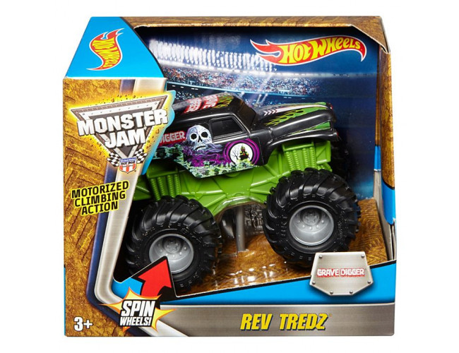 Monster Jam Rev Tredz® - Grave Digger Hot Wheels CHV22 / CHV36 